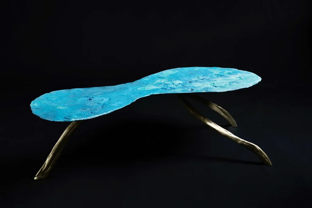 Mitosis - Cast Brass Coffee Table — 2
