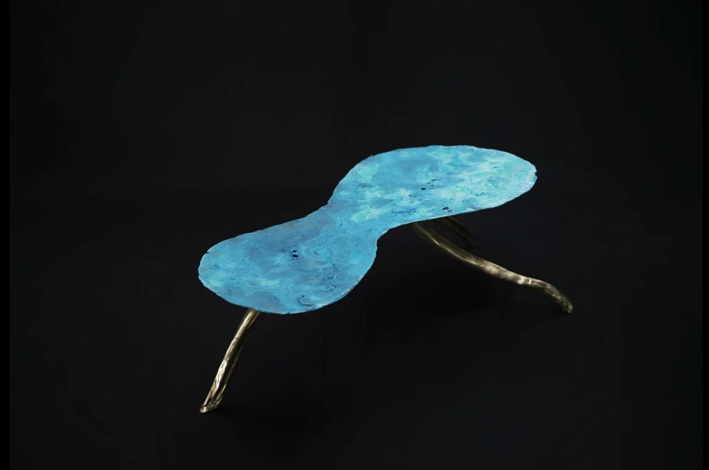 Mitosis - Cast Brass Coffee Table — 3