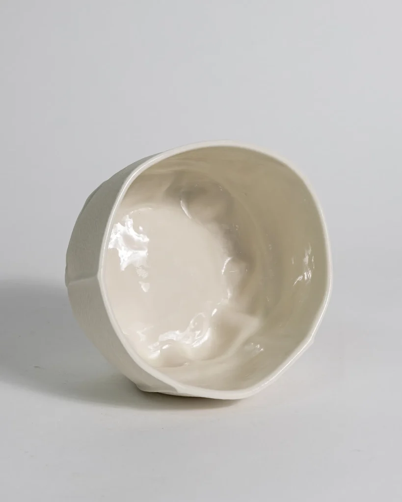 Kawa Matchawan – Limited Edition Leather-cast Porcelain Tea Bowl — 2