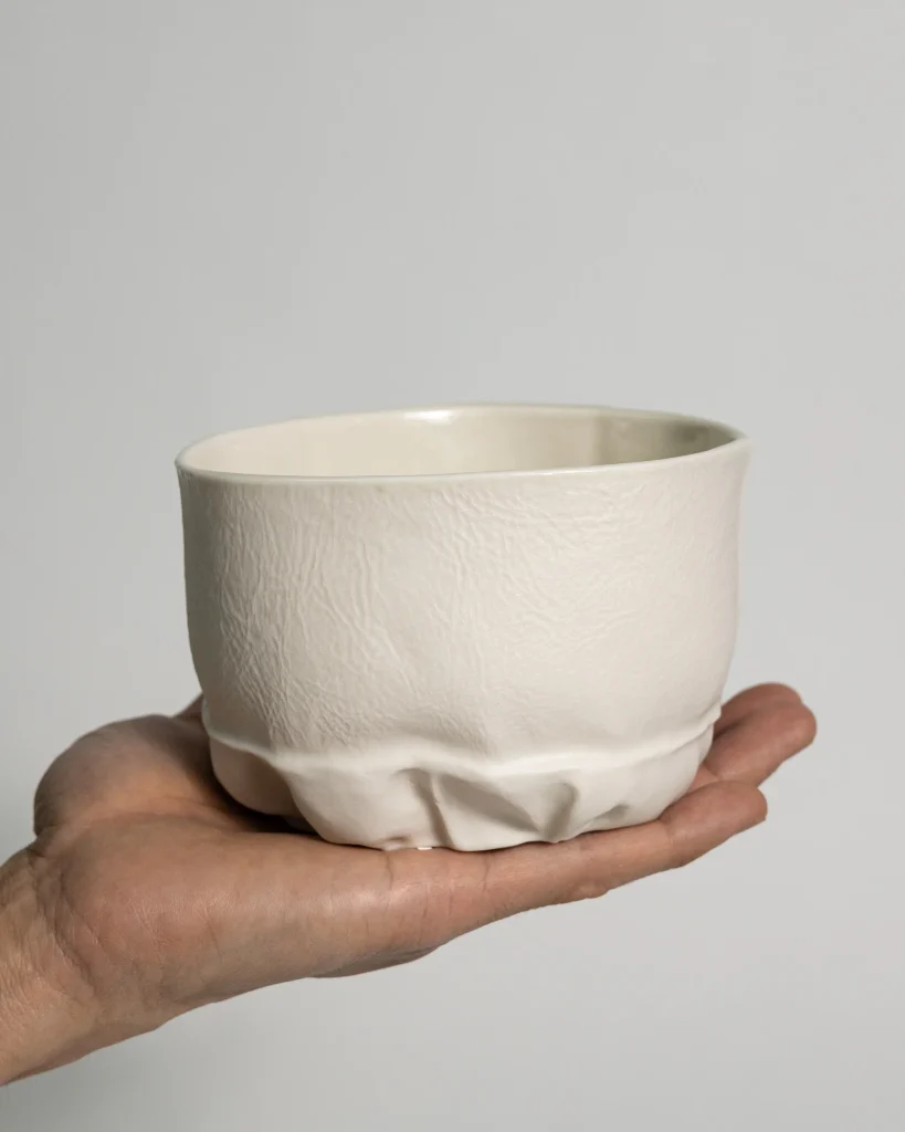 Kawa Matchawan – Limited Edition Leather-cast Porcelain Tea Bowl — 5