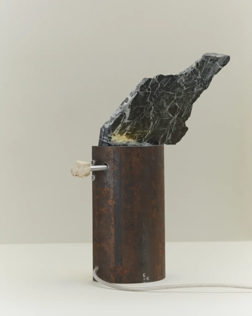 It's A Match! - Green Marble Table Lamp — 4