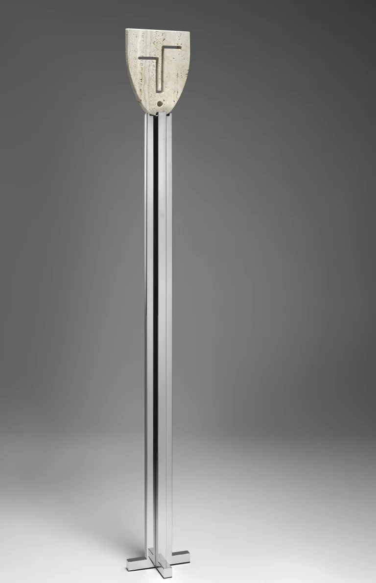 Testa Dei Marmi Travertine - Marble Sculpture — 9