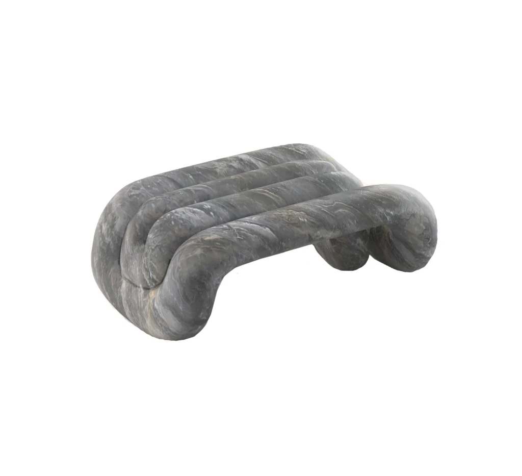Coffee Table Enigma In Grey Marble — 2