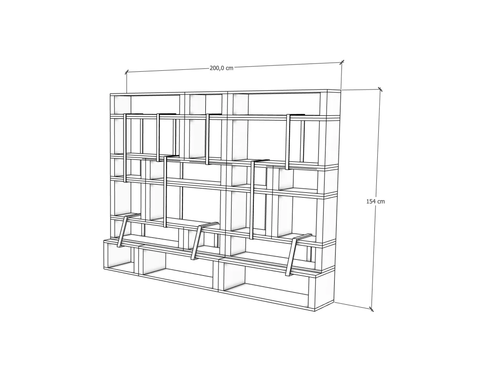 L'intervalle_m / Shelving Unit // Reimagined Textile — 4
