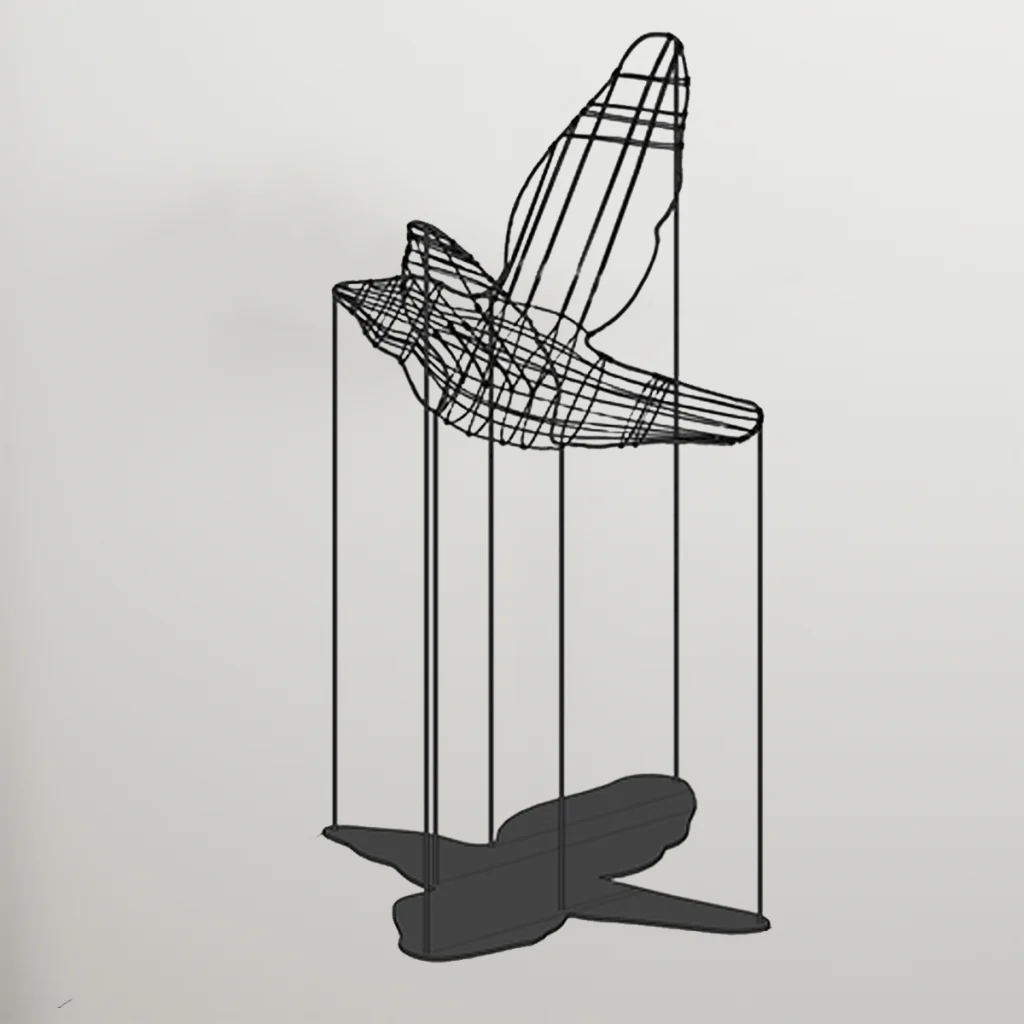 Flight Shadows - Decorative Bird With Shadow — 12