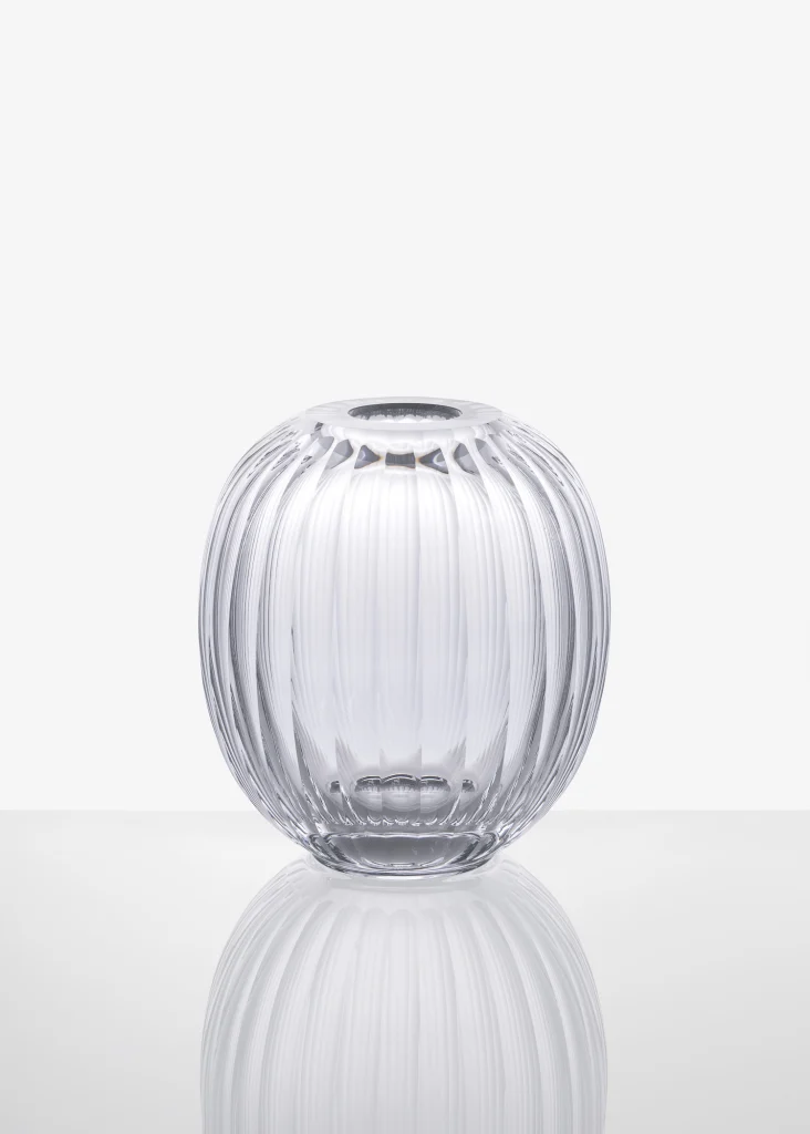Hand-Cut Crystal Vase — 1