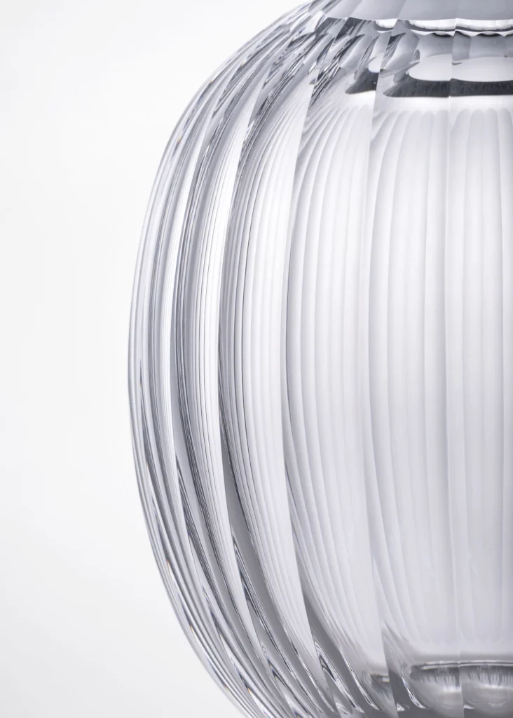 Hand-Cut Crystal Vase — 2