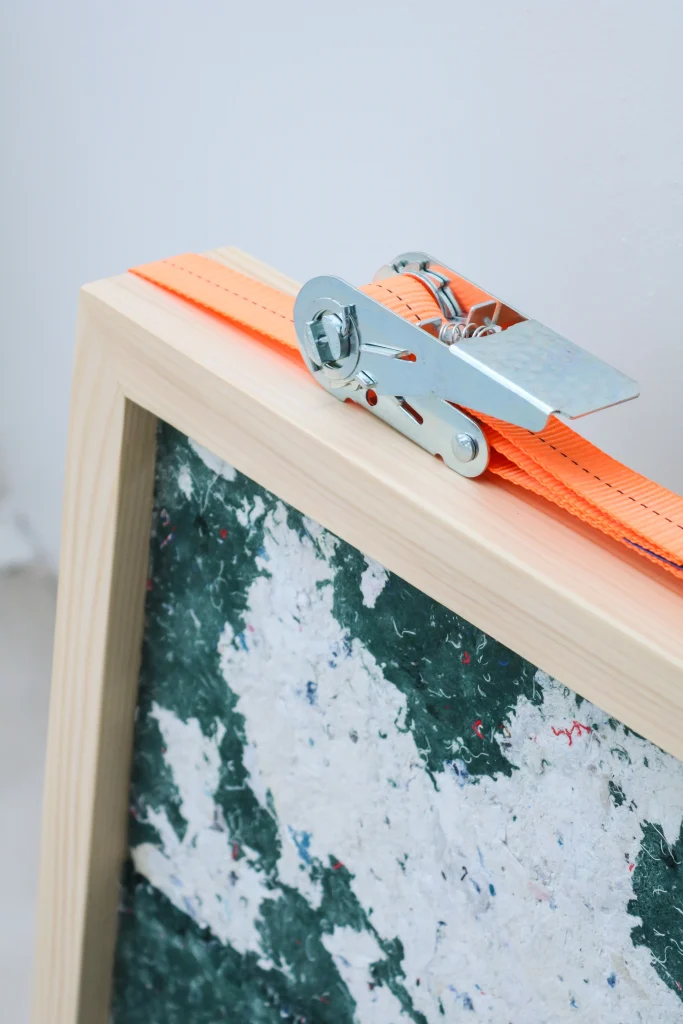 La Fourche Blanche / Wall Hanging // Reimagined Textile — 2