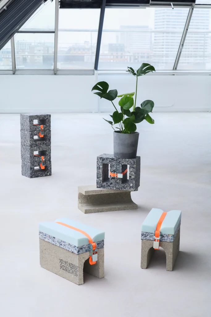 Le Rebond / Low Stool // Reimagined Textile — 3