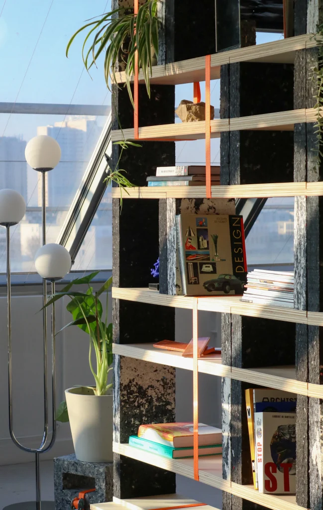 L'intervalle "l" / Shelving Unit // Reimagined Textile — 4