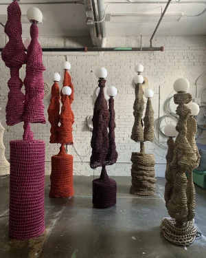 A Tribe Called Sagrada - Floor Lamp