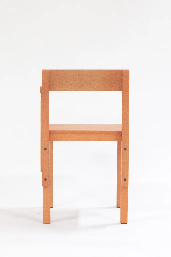 Sm1 - Tauari Colored Wood Chair — 6