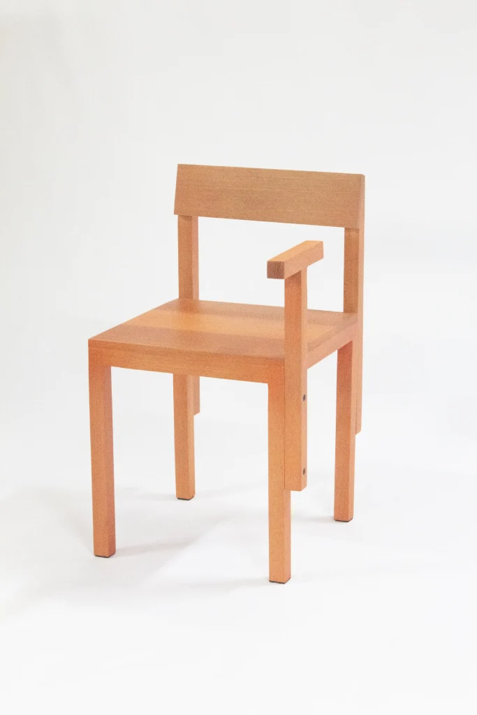 Sm1 - Tauari Colored Wood Chair — 7