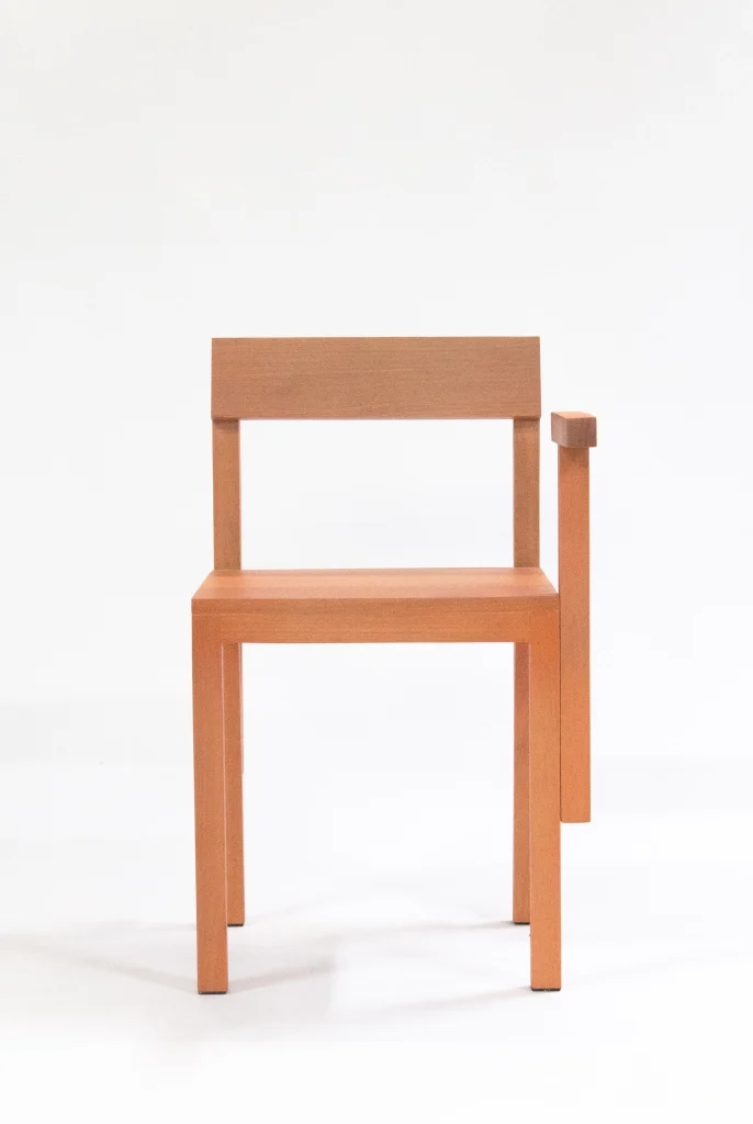 Sm1 - Tauari Colored Wood Chair — 8