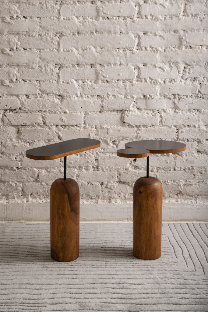 Tube End Table - Linear — 2