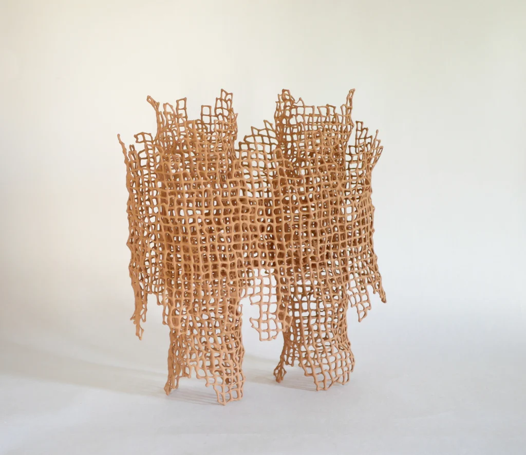 Coral Lamp Duo Table Lamp in Clay — 5