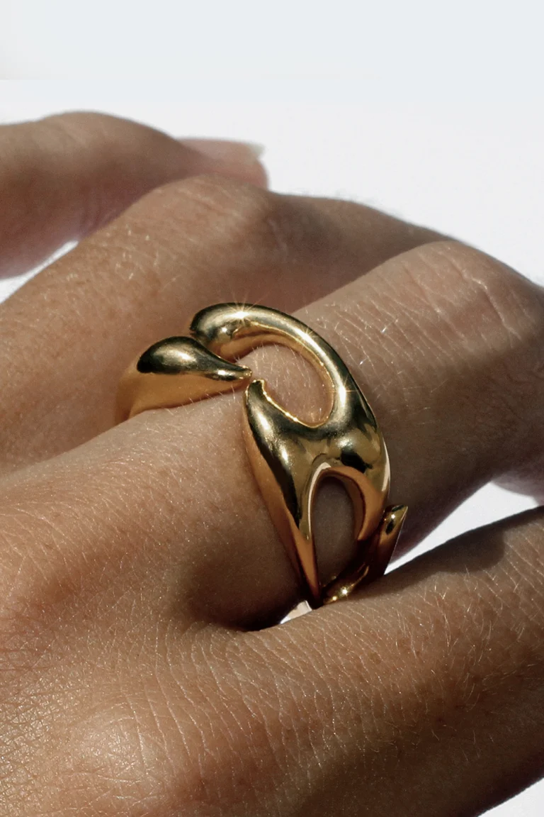 Azalée - Gold Ring — 10