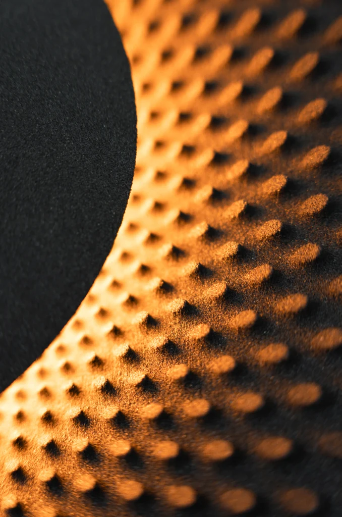 Sun Vxs 07 — Sculptural Wall Lamp In 3d-printed Sand — 4