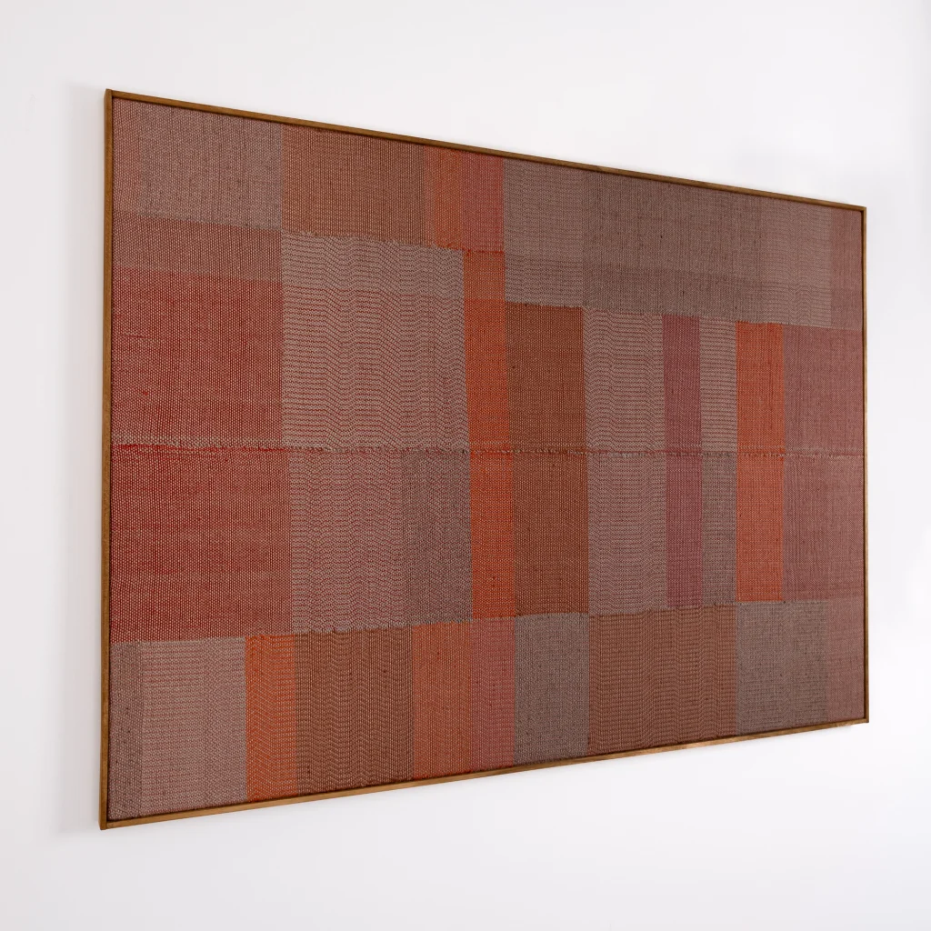 Pojagi N°3 - Handwoven Wall Art — 2