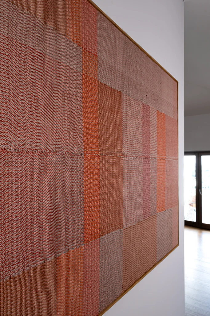 Pojagi N°3 - Handwoven Wall Art — 3