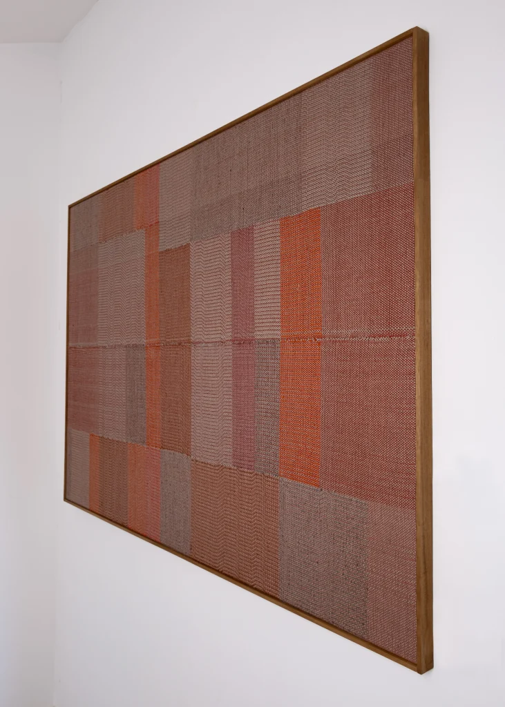 Pojagi N°3 - Handwoven Wall Art — 4