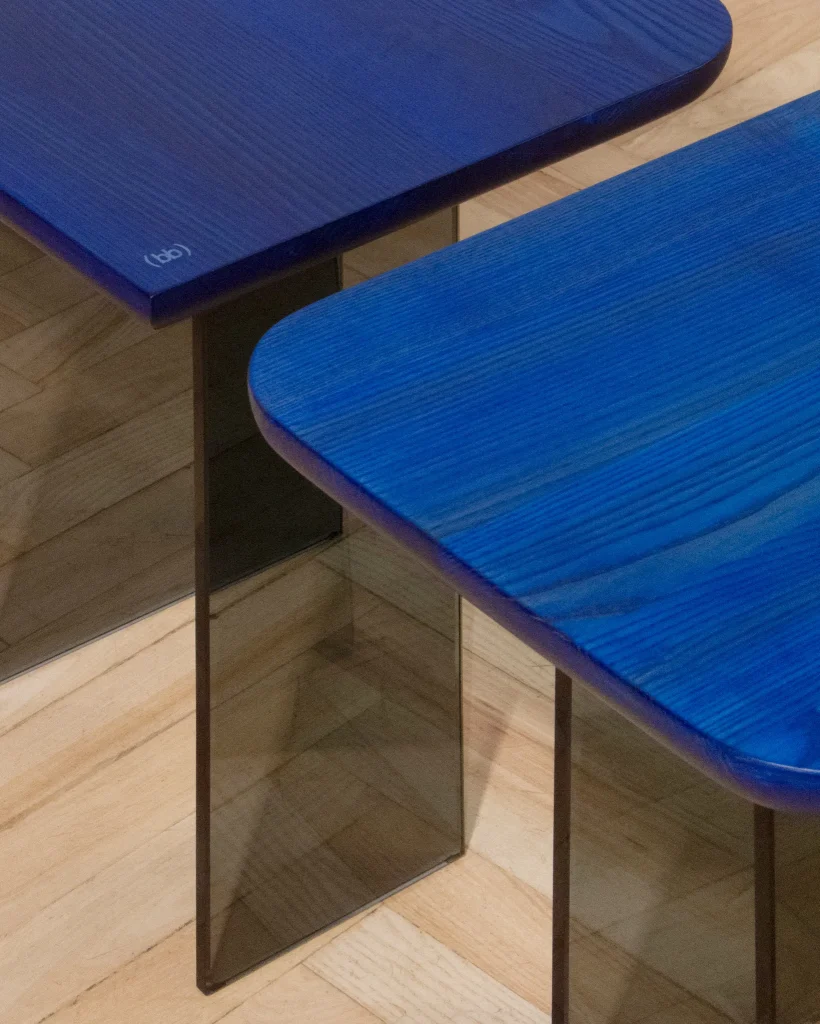Bluish Side Table — 4