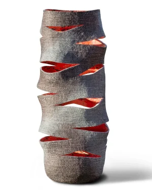 Sculptural Vase & Candle Holder