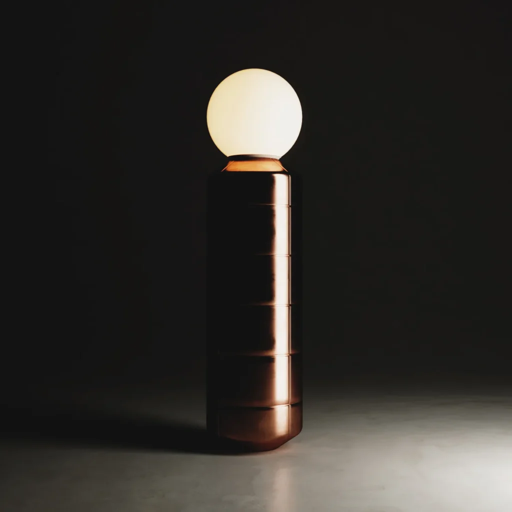 Navazi Floor Lamp in Ceramic and Glass — 20