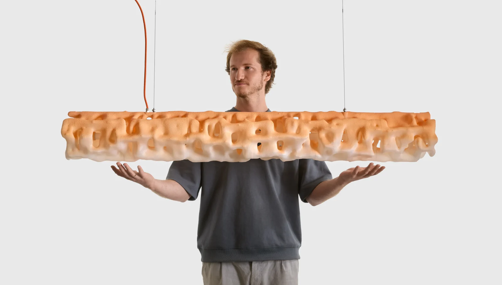 Alherd Pendant Lamp in 3D Printed PLA — 5