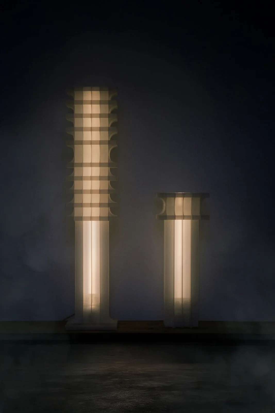 Citadel Floor Lamp in 3D Printed PLA — 8