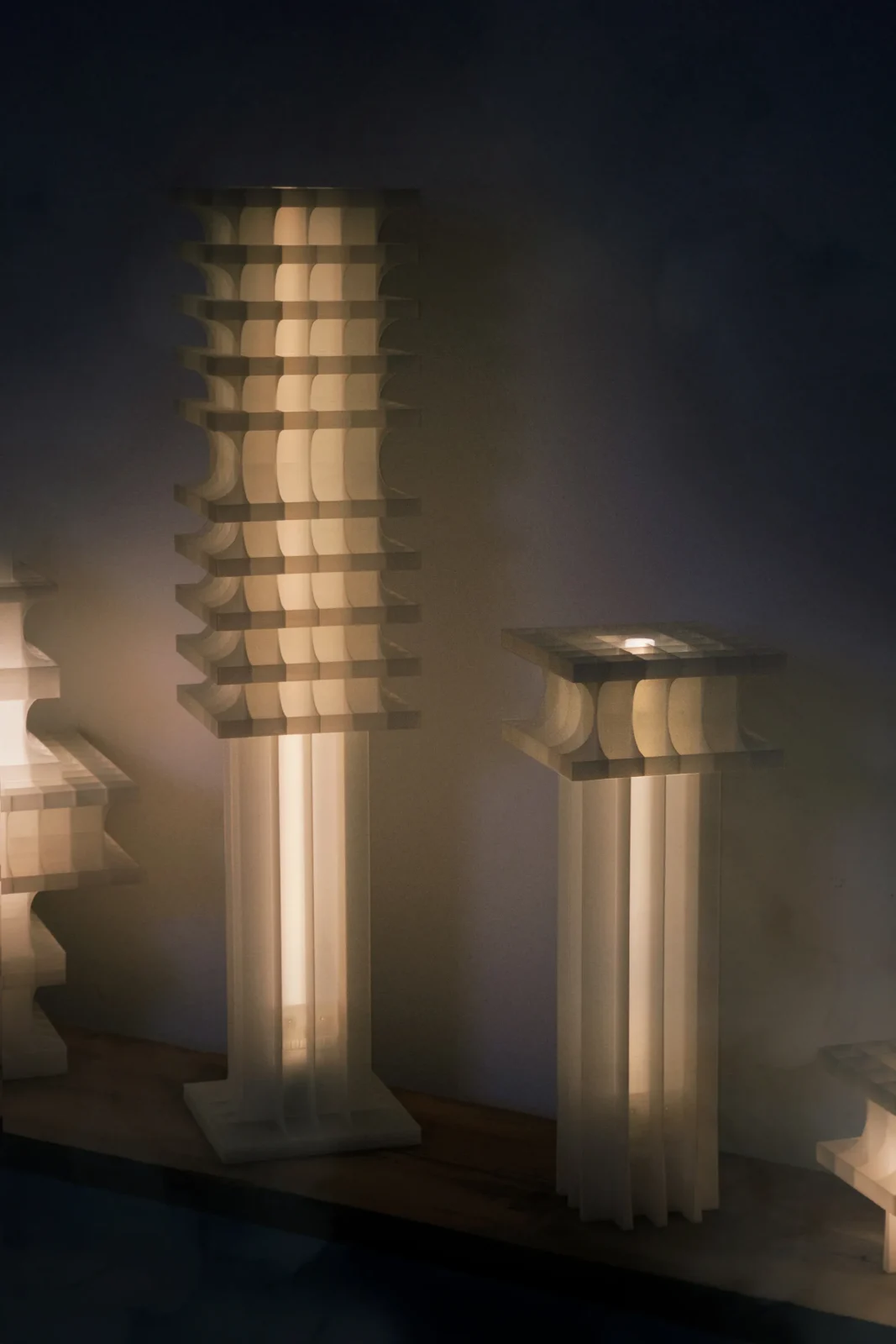 Citadel Floor Lamp in 3D Printed PLA — 7