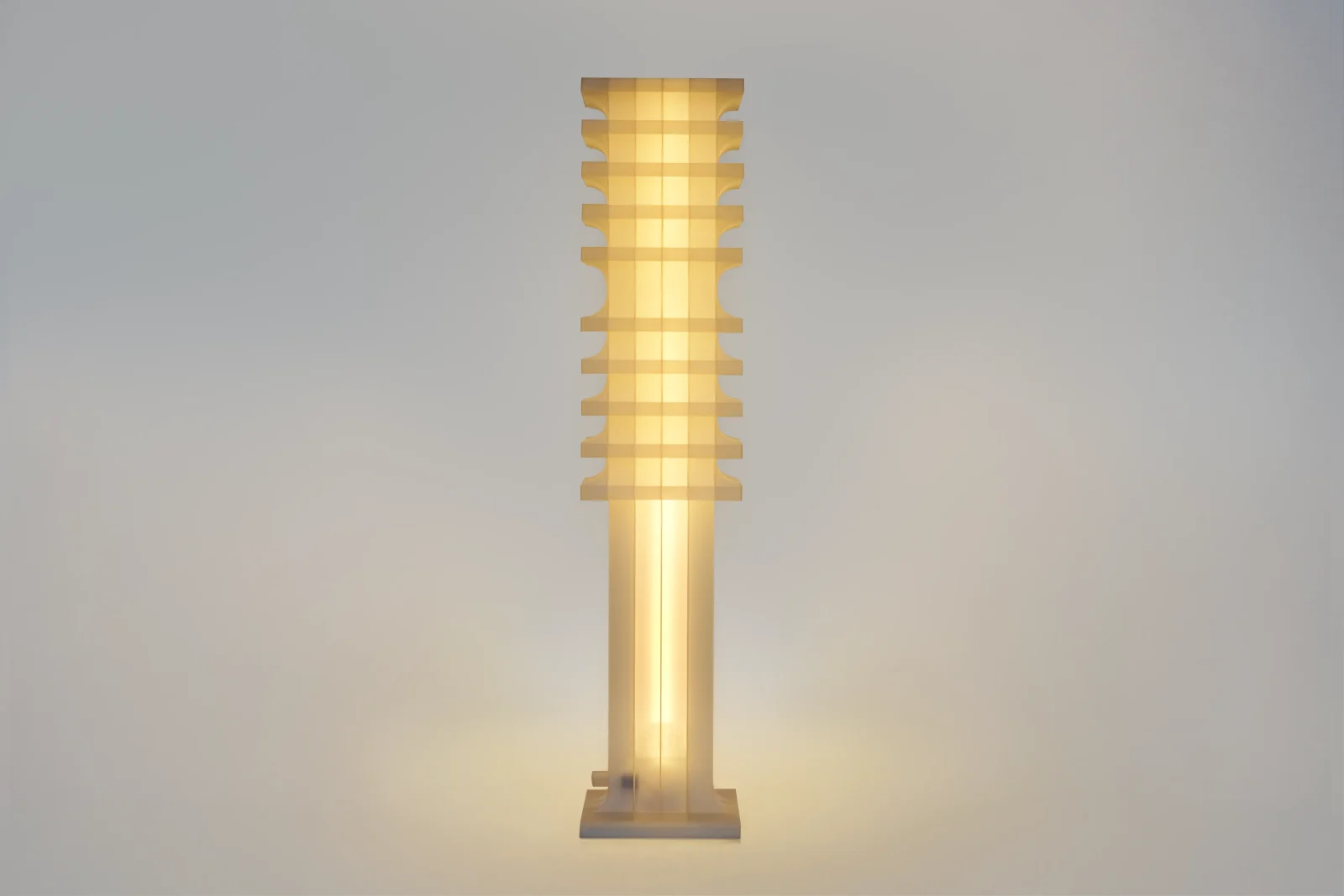 Citadel Floor Lamp in 3D Printed PLA — 12