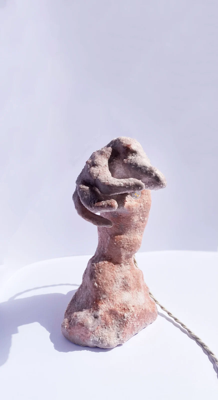 Beggar Table Lamp In Acrylic Resin — 2