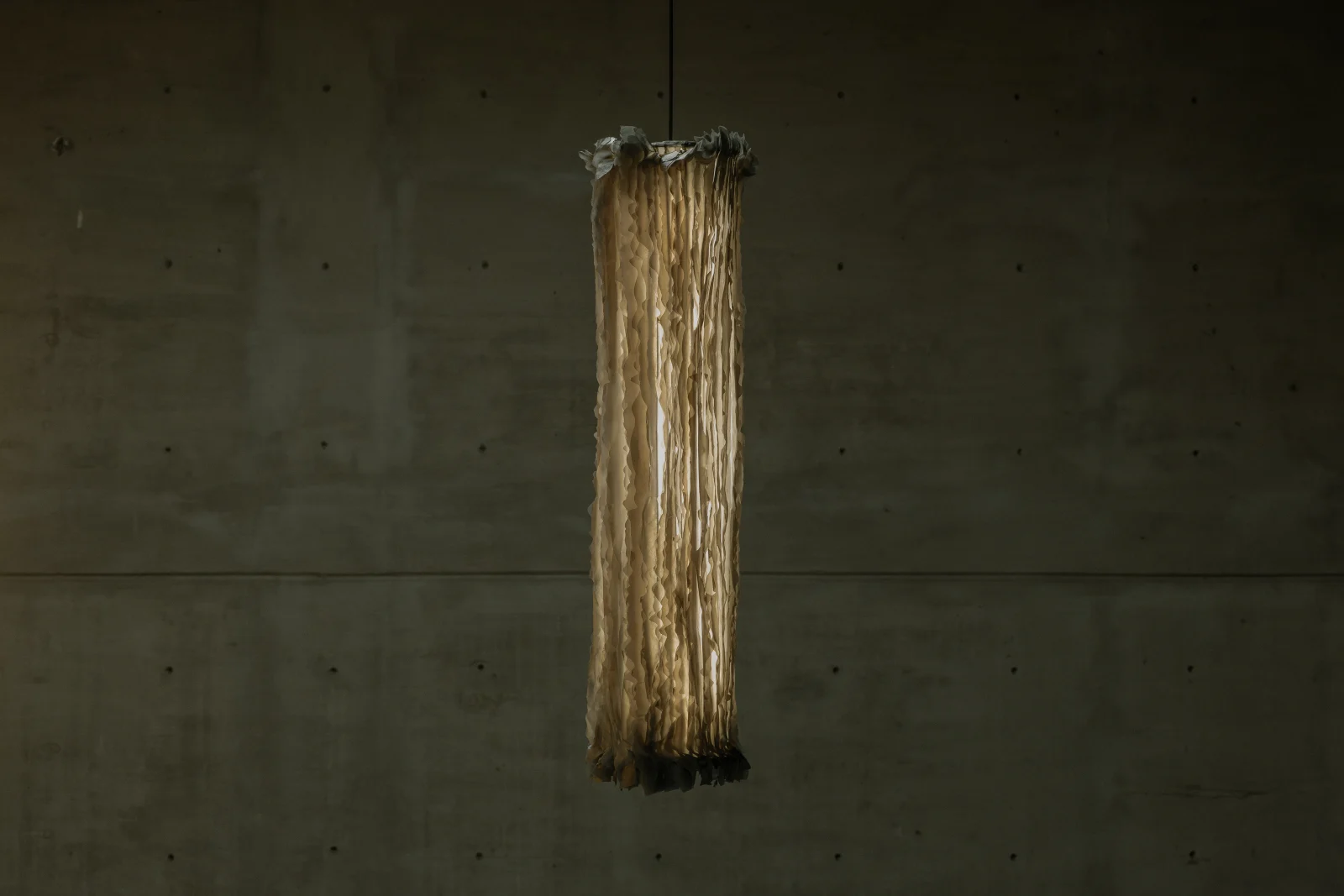Lapso Pendant Lamp In Steel And Biomaterials — 17