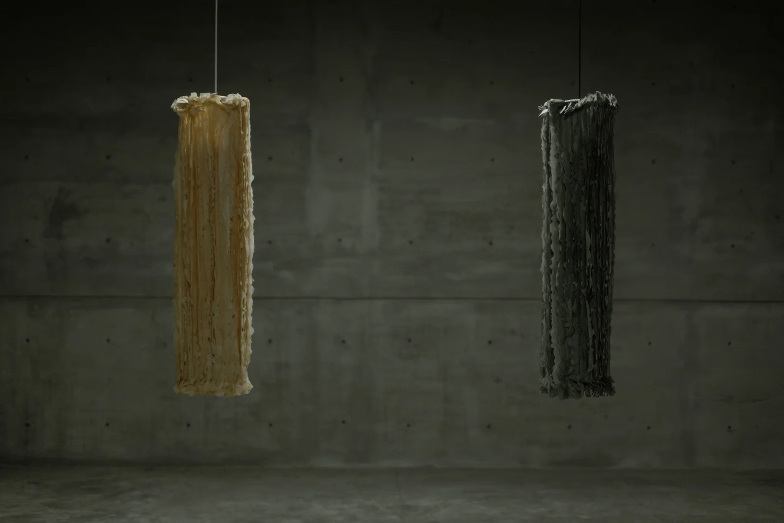 Lapso Pendant Lamp In Steel And Biomaterials — 7