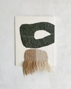 Jade - Wool & Cotton Wall Hanging
