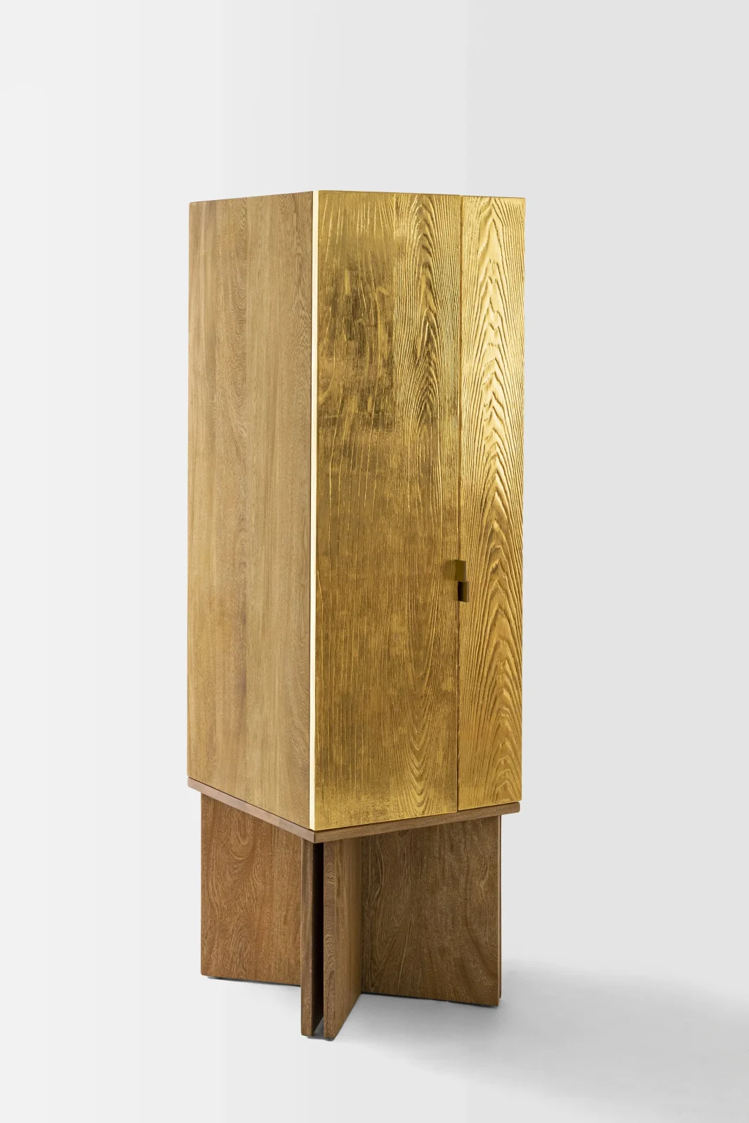 Aurum - Gold Leaf Cabinet 120 Storage — 12