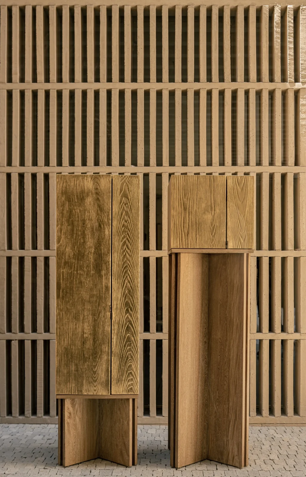Aurum - Gold Leaf Cabinet 120 Storage — 18