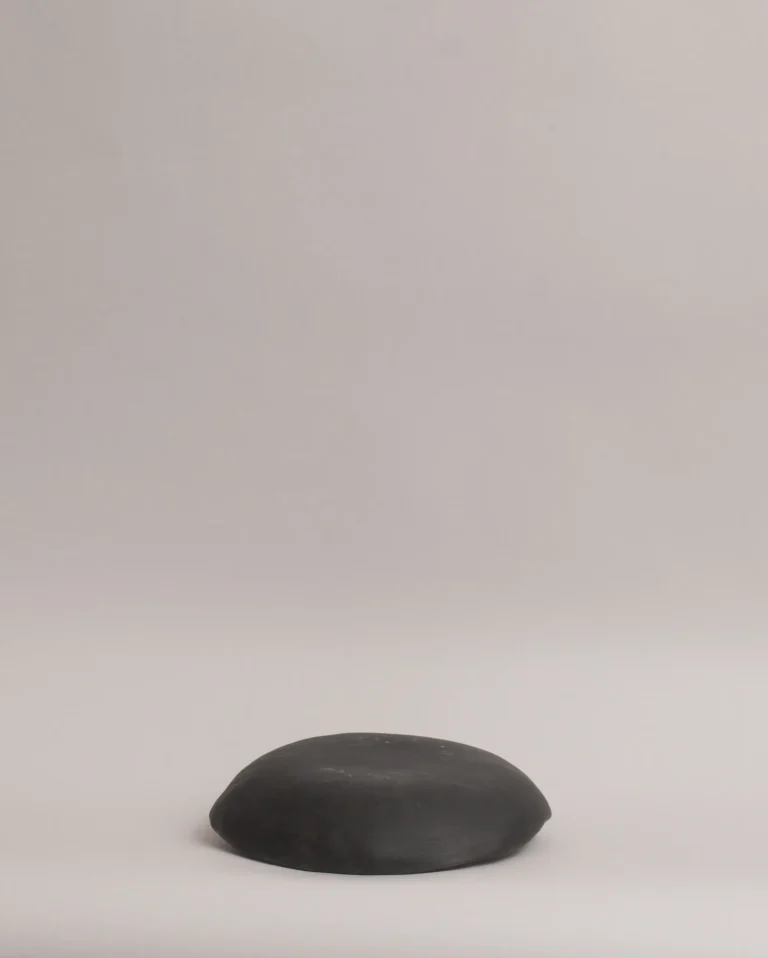 Solid Large Serving Bowl Black — 4