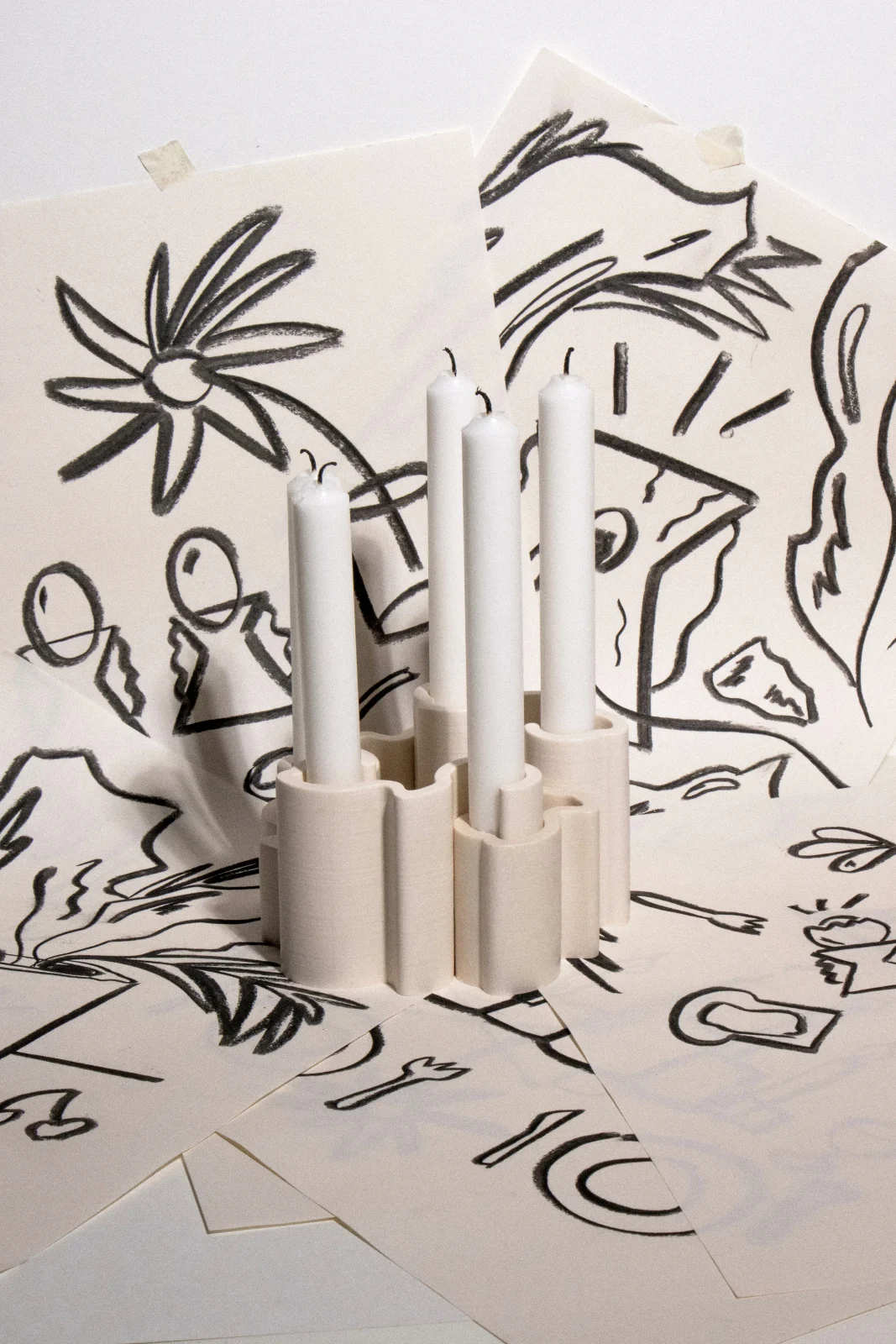 Ana-gram Kit 5 - Modular Candleholder — 3