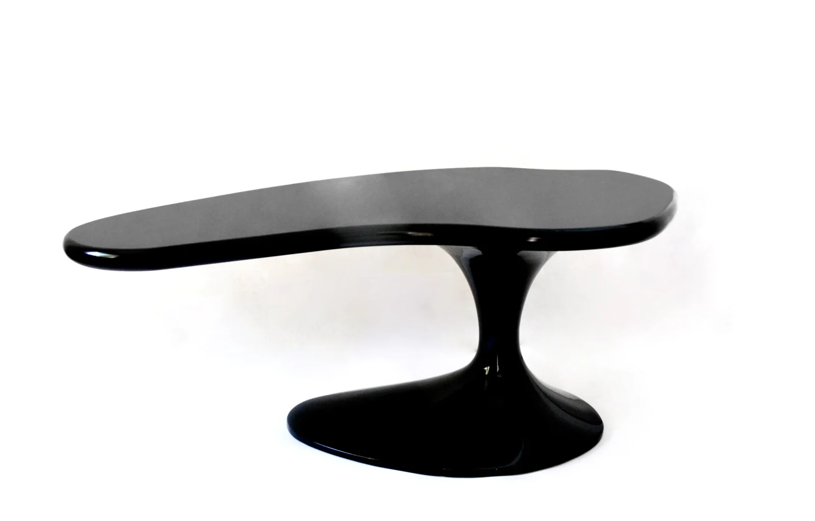 Piano Desk Black Lacqued Wood — 3