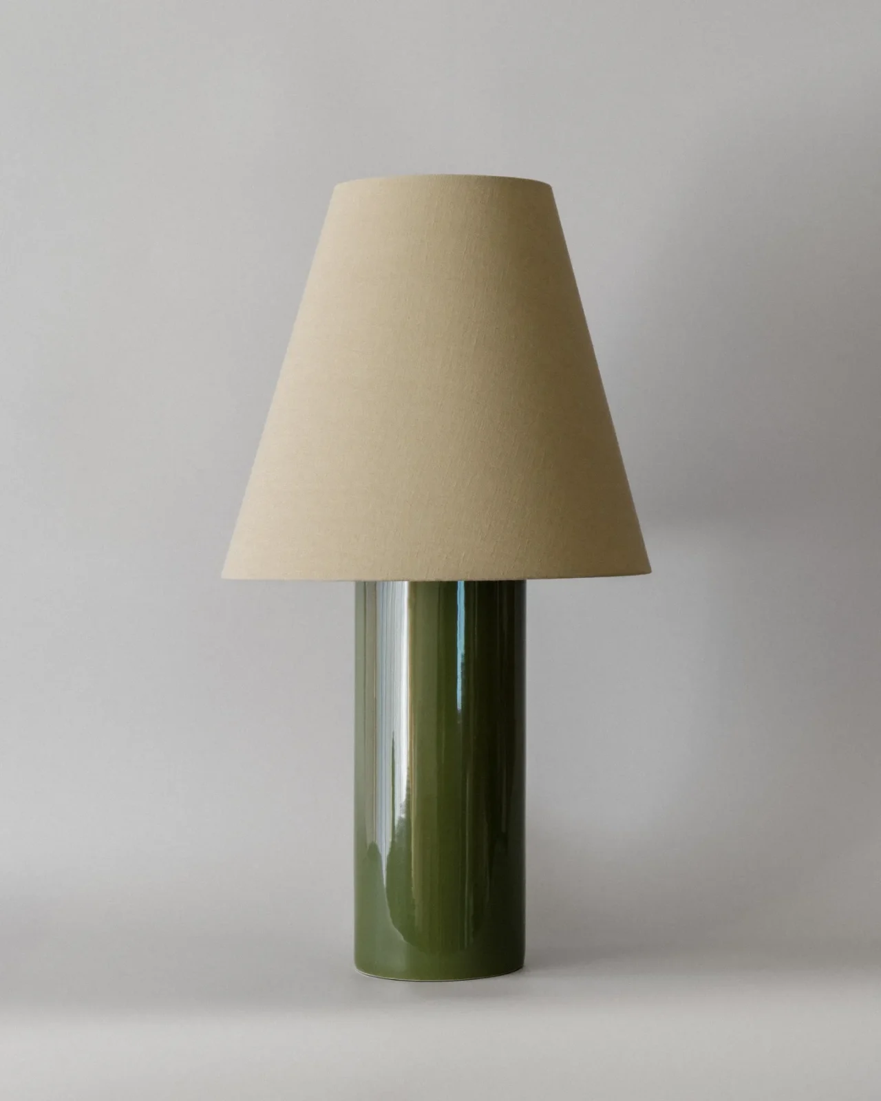 Giro Table Lamp in Ceramics and Cotton — 2
