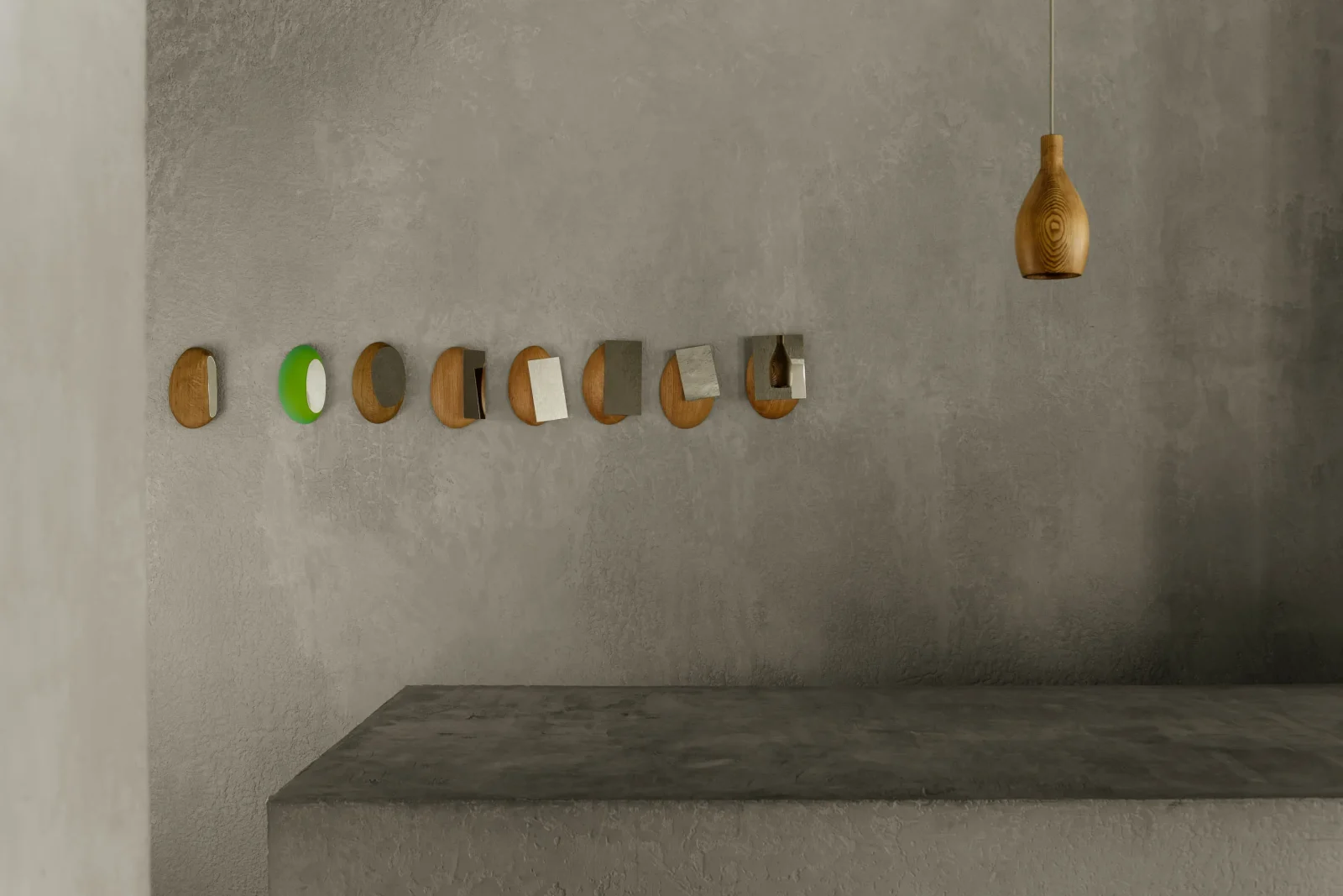Painted Beech Mirror A — Ves — 4