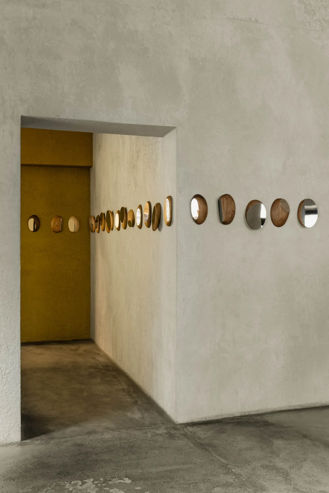 Walnut Mirror D — Ves — 6