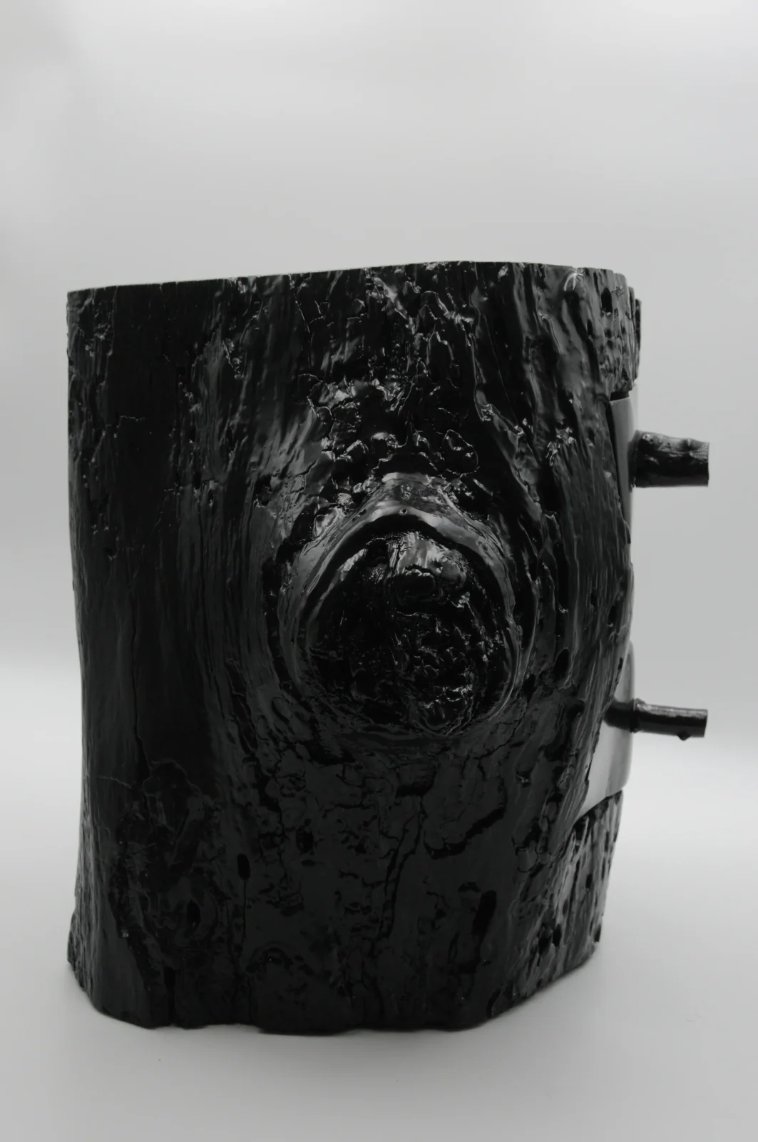 Night Log / Nightstand Sculptural Side Table — 4