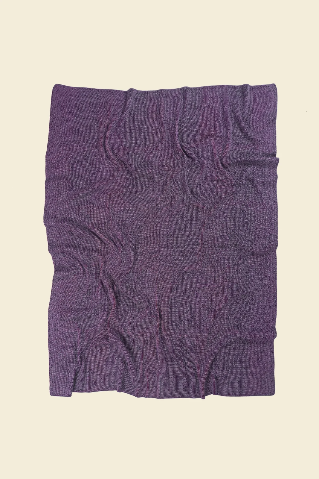Graphic Blanket In Blue/grey - Boi X Leigh Bagley — 7