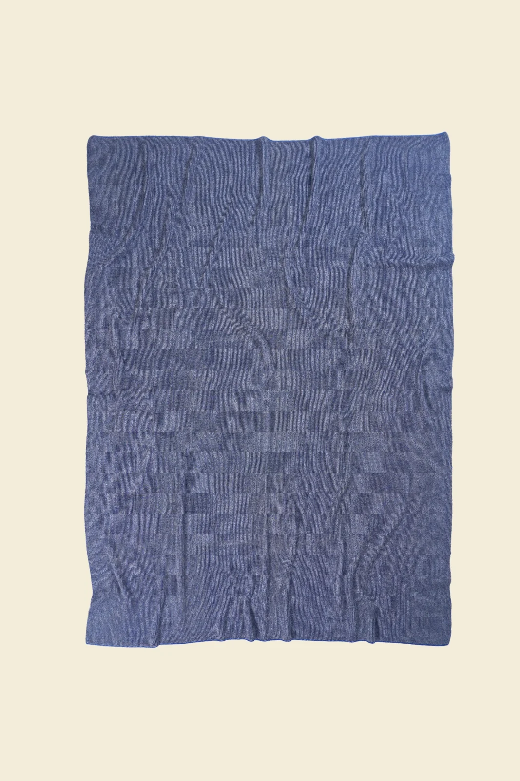 Graphic Blanket In Blue/grey - Boi X Leigh Bagley — 2