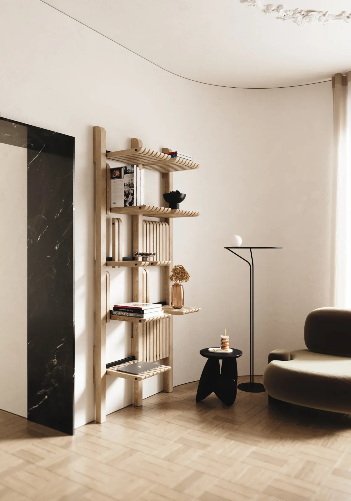 Gate - Modular Shelving System Honey Stained — 16