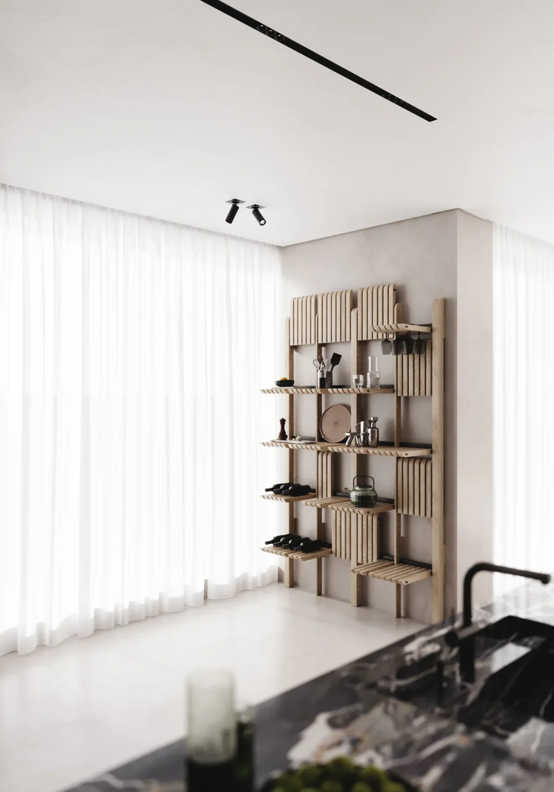 Gate - Modular Shelving System Honey Stained — 18