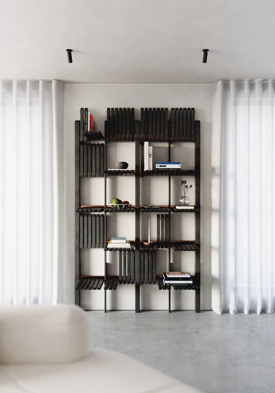Gate - Modular Shelving System Honey Stained — 19